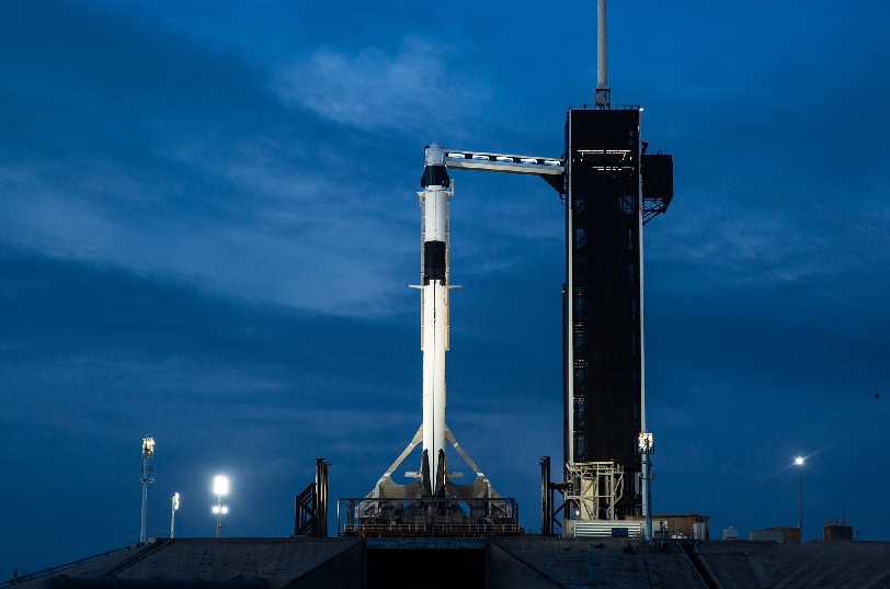 En vivo, lanzamiento del Falcon 9 de SpaceX con tripulación a bordo